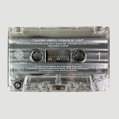 80's Talking Heads Remain in Light Cassette