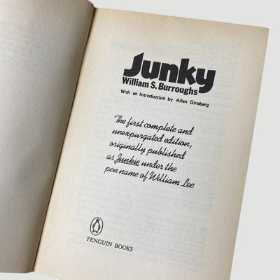 1977 William S. Burroughs 'Junky'