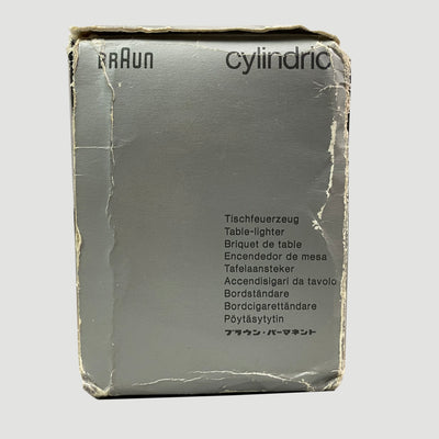 1970's Braun T2 'Cylindric' Table Lighter (Boxed)