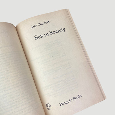 1964 Alex Comfort 'Sex in Society'