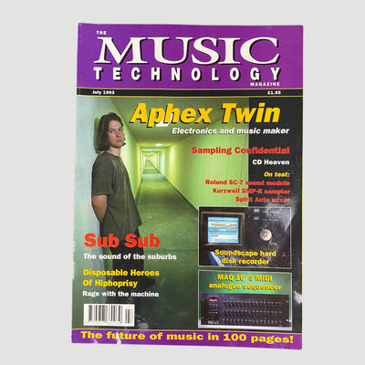 1993 The Music Technology Magazine Aphex Twin Issue