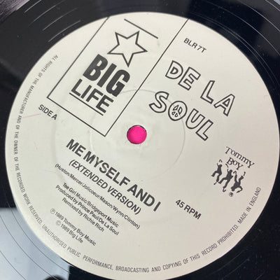 1989 De La Soul Singles 'Me Myself And I' + 'The Magic Number Remixes' 12" Double Pack