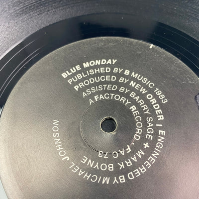 1983 New Order ‎'Blue Monday' 12"