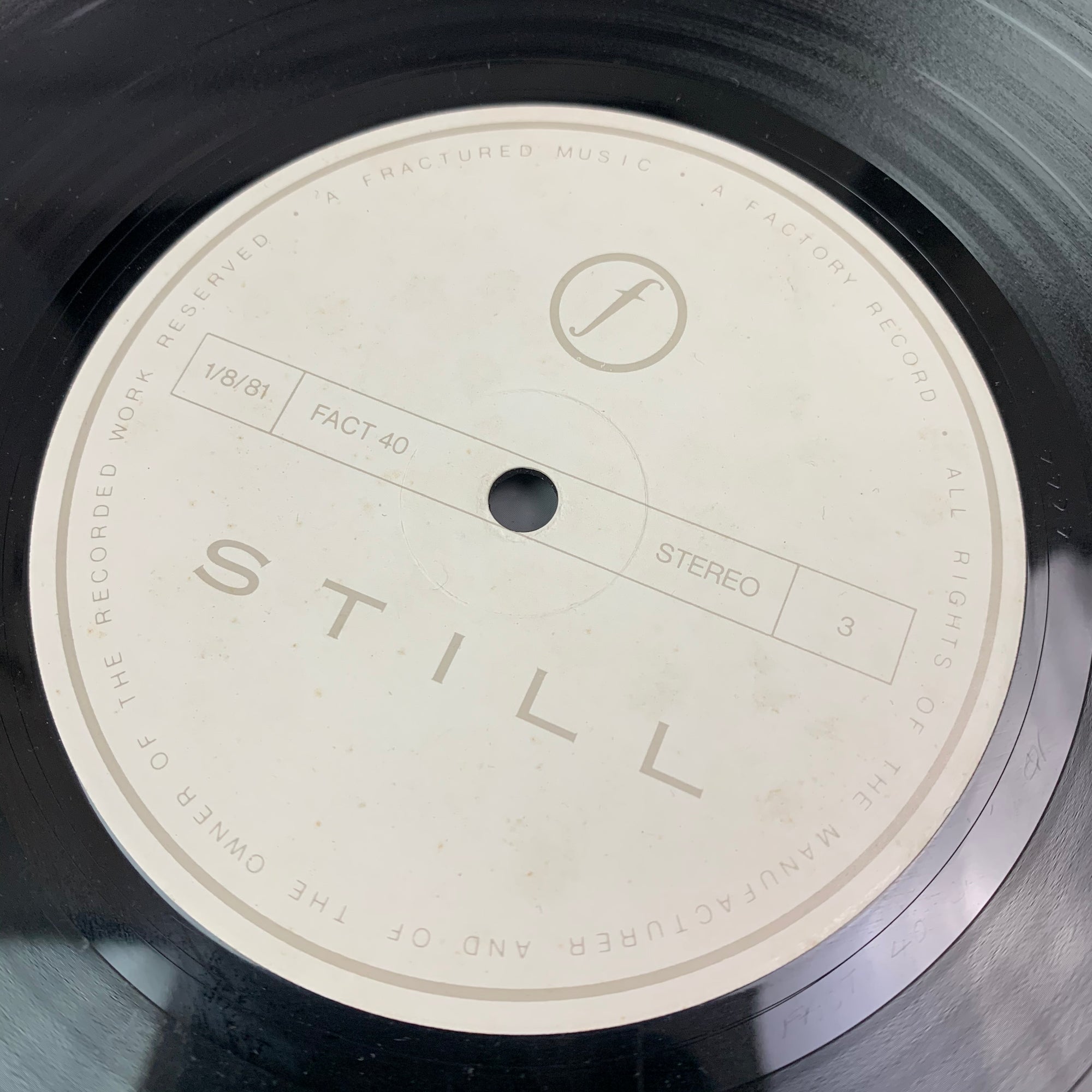 Joy Division - Still LP レコード UKオリジナル 2LP Joy Division - Still on Vinyl LP | Rough Trade - (2LP