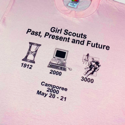 2000 Girl Scouts 'Past, Present and Future' T-Shirt