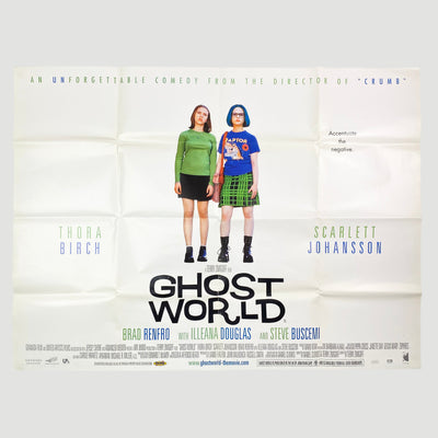 2001 Ghost World UK Original Quad Cinema Poster