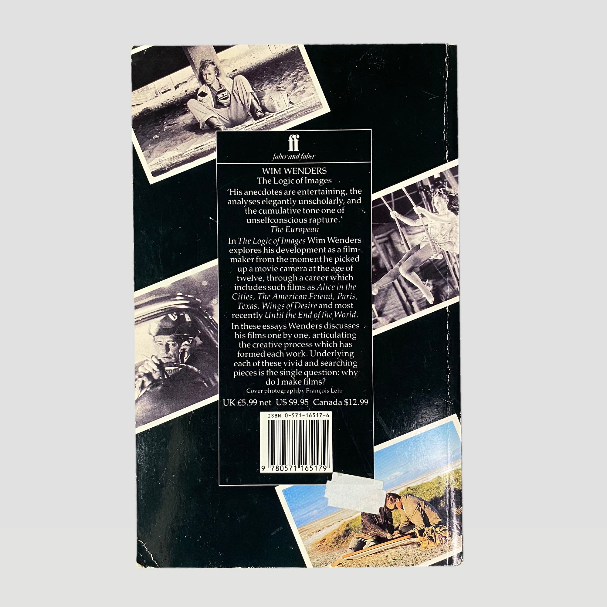 1991 Wim Wenders 'The Logic of Images'