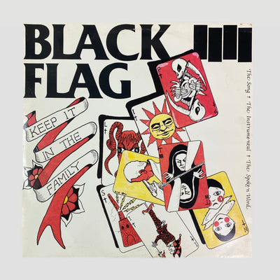 1984 Black Flag Family Values Vinyl EP