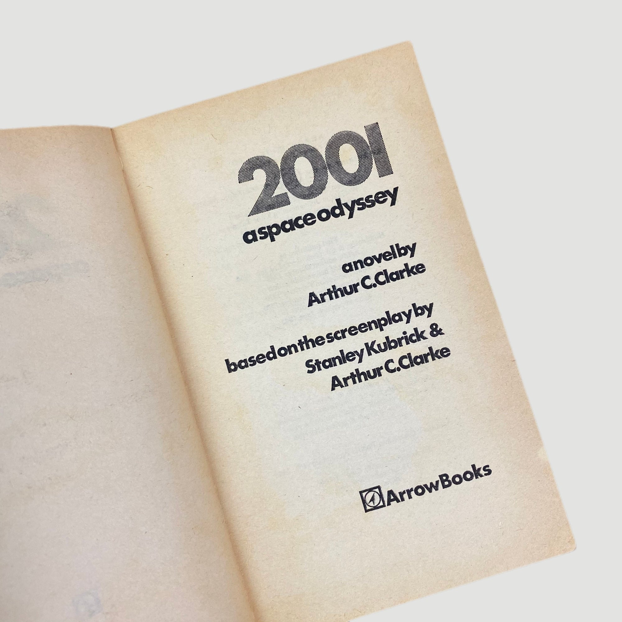 1972 Arthur C. Clarke '2001: A Space Odyssey'