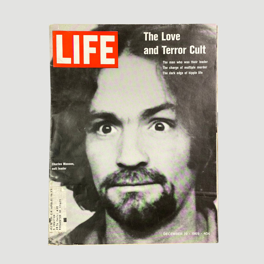 1969 LIFE Magazine Love Terror Cult Issue