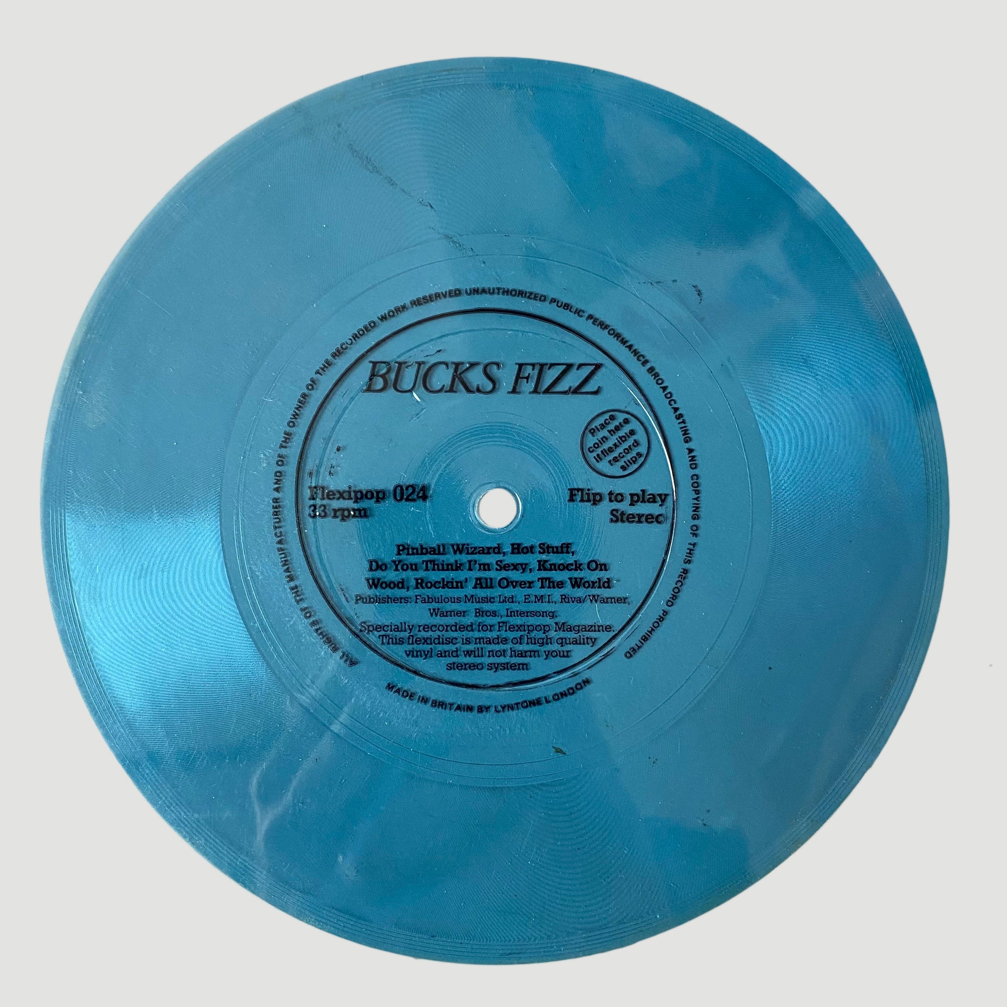 1982 Flexipop! Magazine Psychic TV Issue