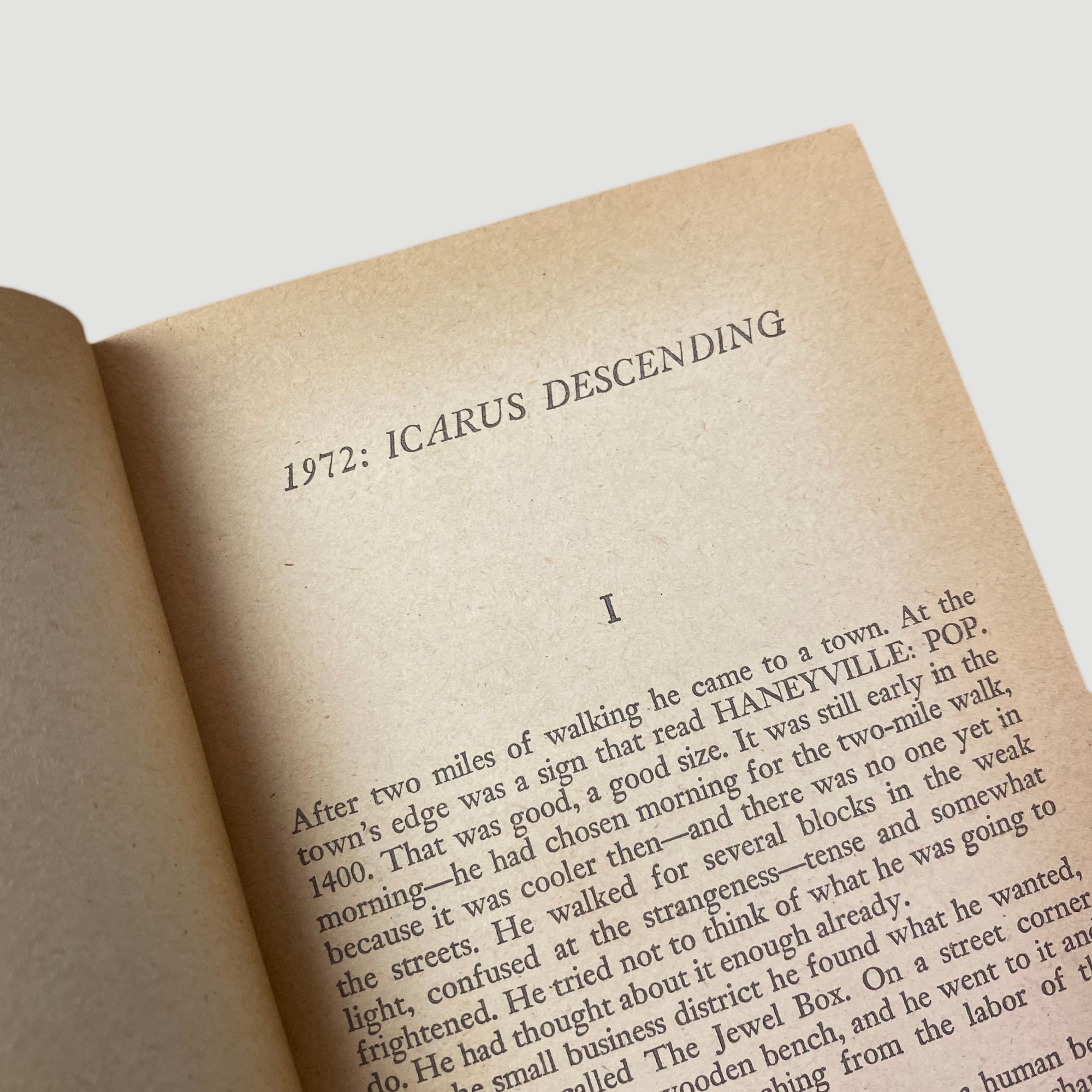 1976 Walter Tevis 'The Man Who Fell To Earth' US Edition