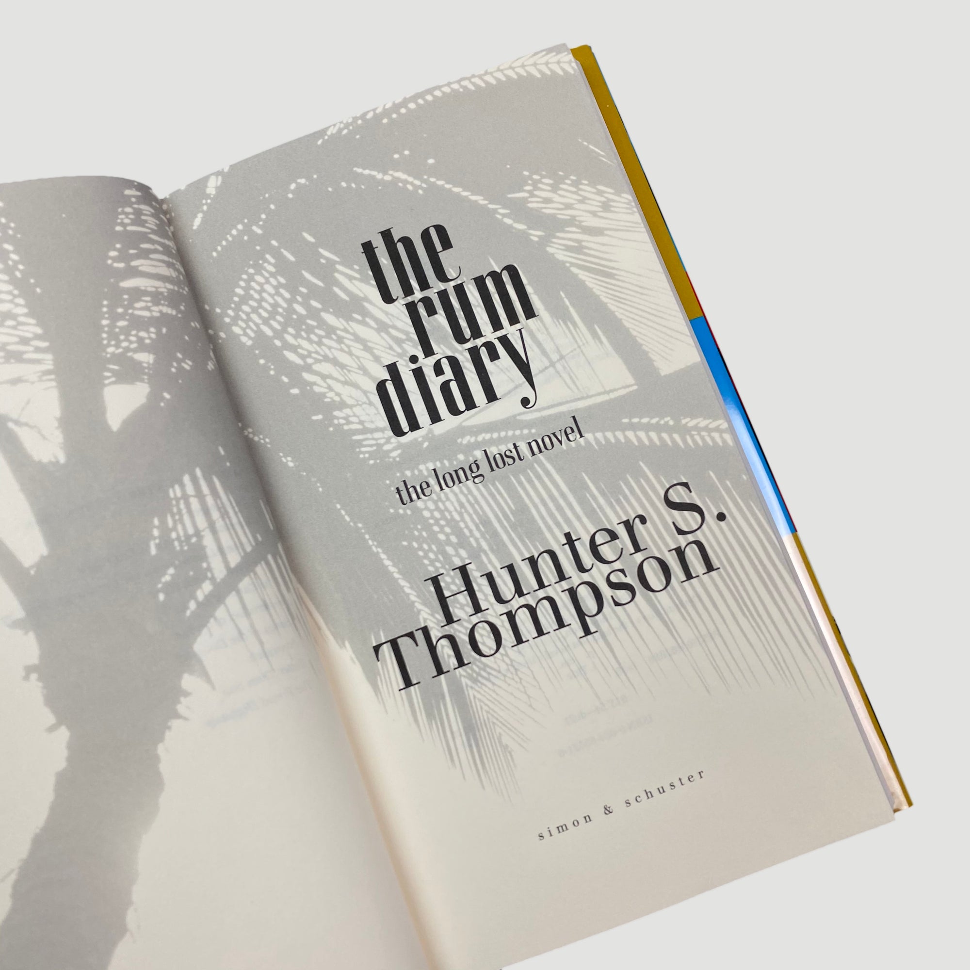 1998 Hunter S Thompson 'The Rum Diary'