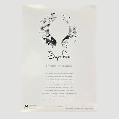 2002 Sigur Ros ( ) Listening Event Poster