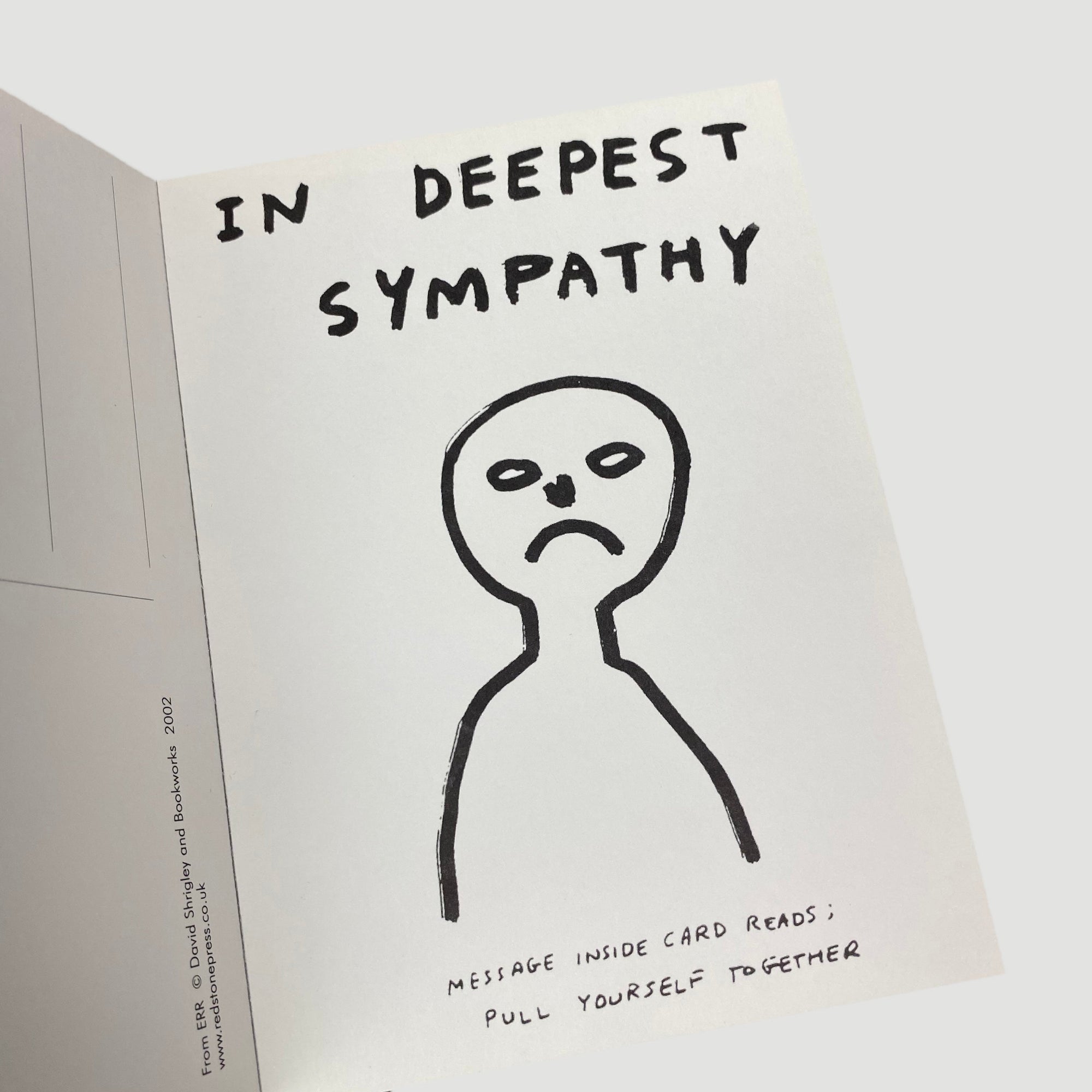 2002 David Shrigley 'Evil Thoughts' 24 Postcard Set