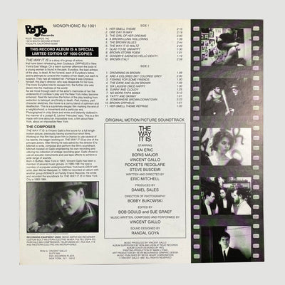 1993 Vincent Gallo 'The Way It Is' Soundtrack LP