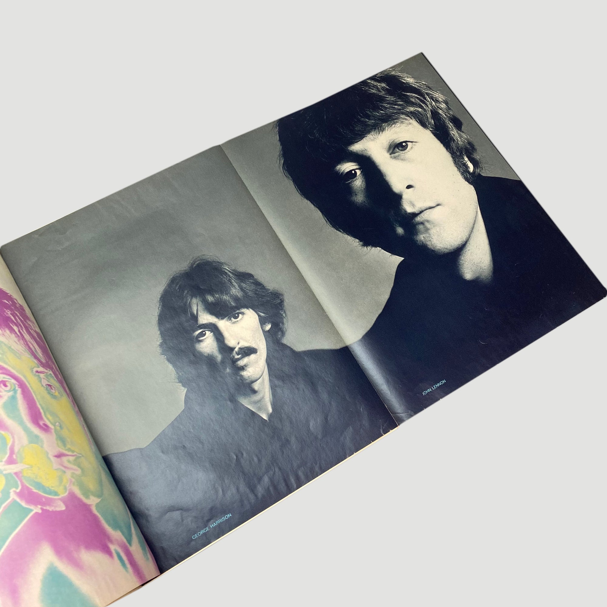 1968 Look Magazine The Beatles & Richard Avedon (with Poster)