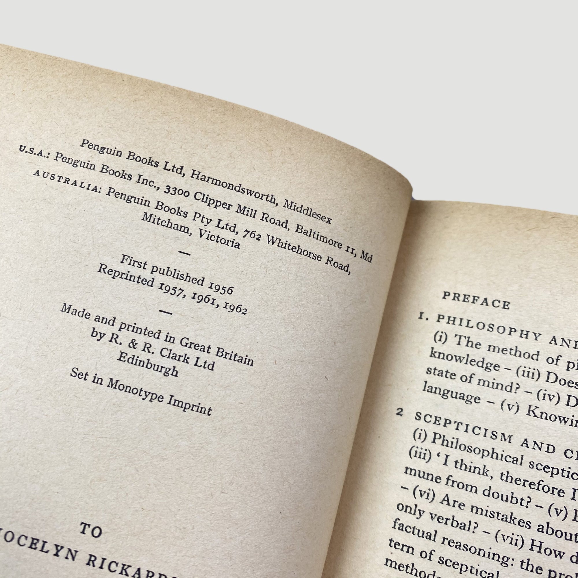 1962 A.J. Ayer 'The Problem of Knowledge'