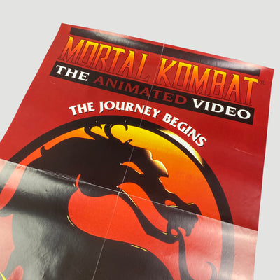 1995 'Mortal Kombat: The Journey Begins' Poster