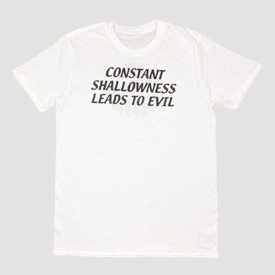 00's Coil 'Constant Shallowness Leads to Evil' T-Shirt