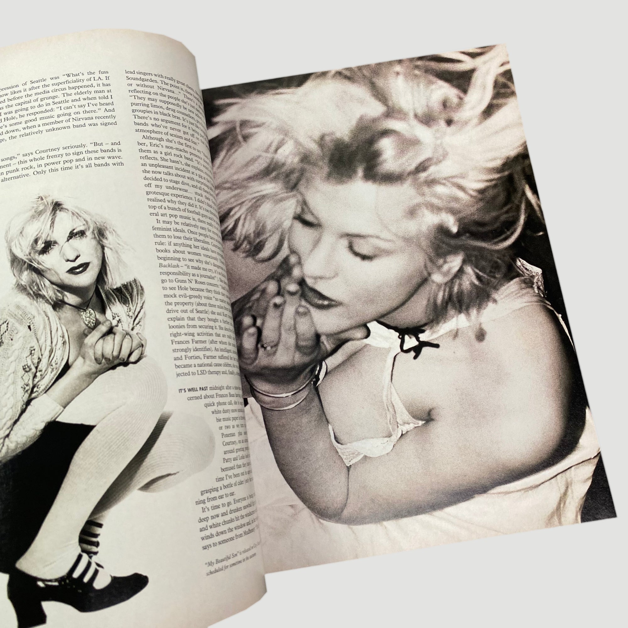 1993 The Face Magazine Courtney Love/Hole Issue