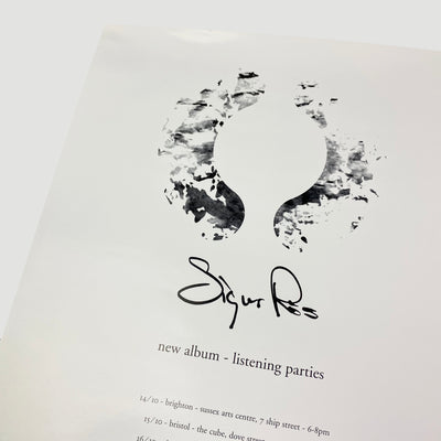 2002 Sigur Ros ( ) Listening Event Poster