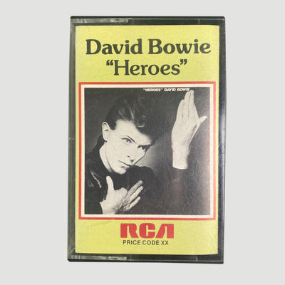 1977 David Bowie ‘Heroes’ Cassette