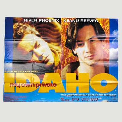 1991 My Own Private Idaho UK Original Quad Cinema Poster