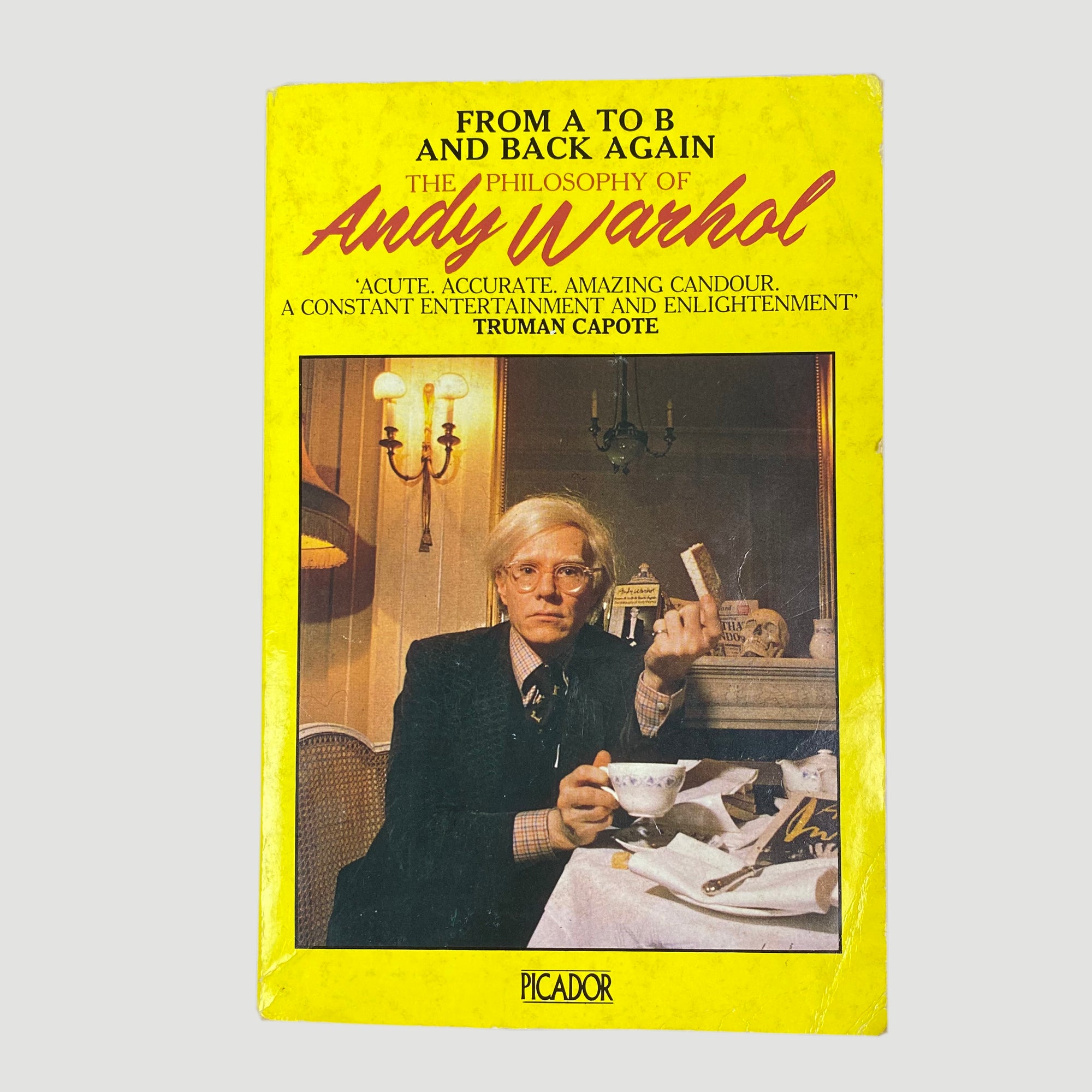 1979 Andy Warhol 'From A to B' & Back Again'