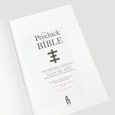 2010 Genesis P-Orridge 'Thee Psychick Bible'