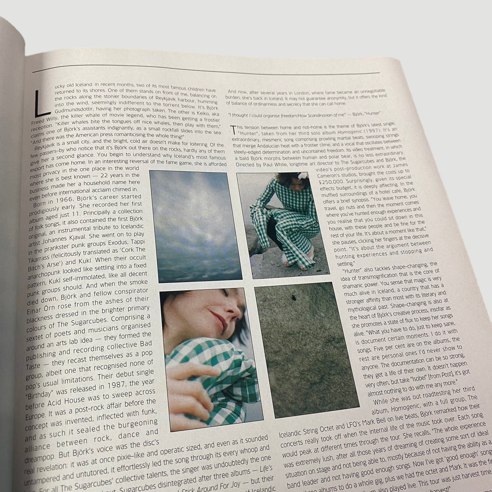 1998 WIRE Magazine Bjork Cover