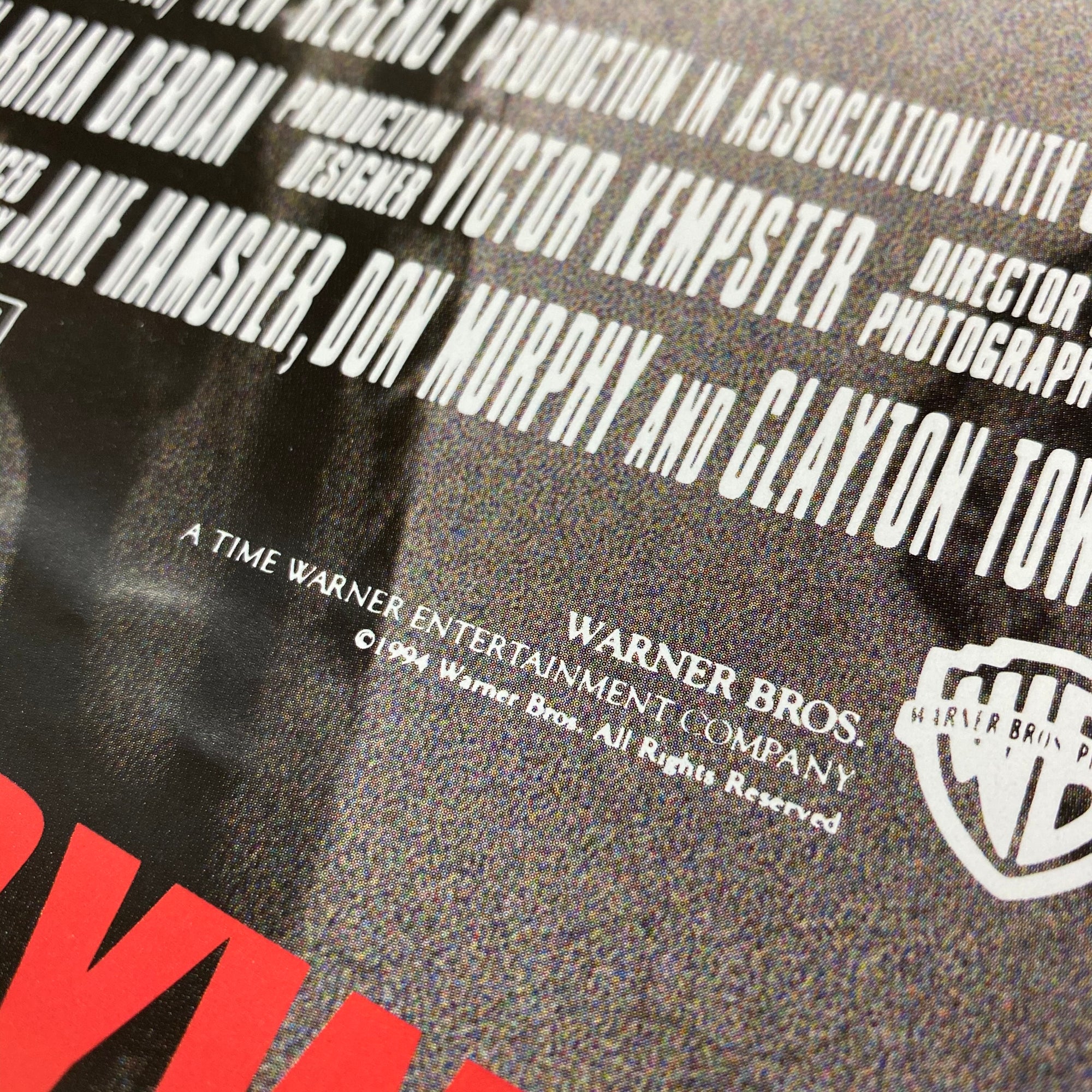 1995 Natural Born Killers Original Poster