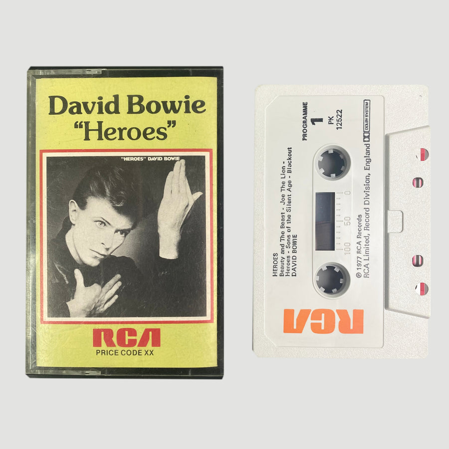 1977 David Bowie ‘Heroes’ Cassette