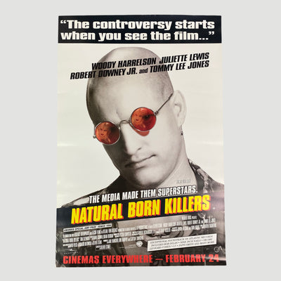 1995 Natural Born Killers Original Poster