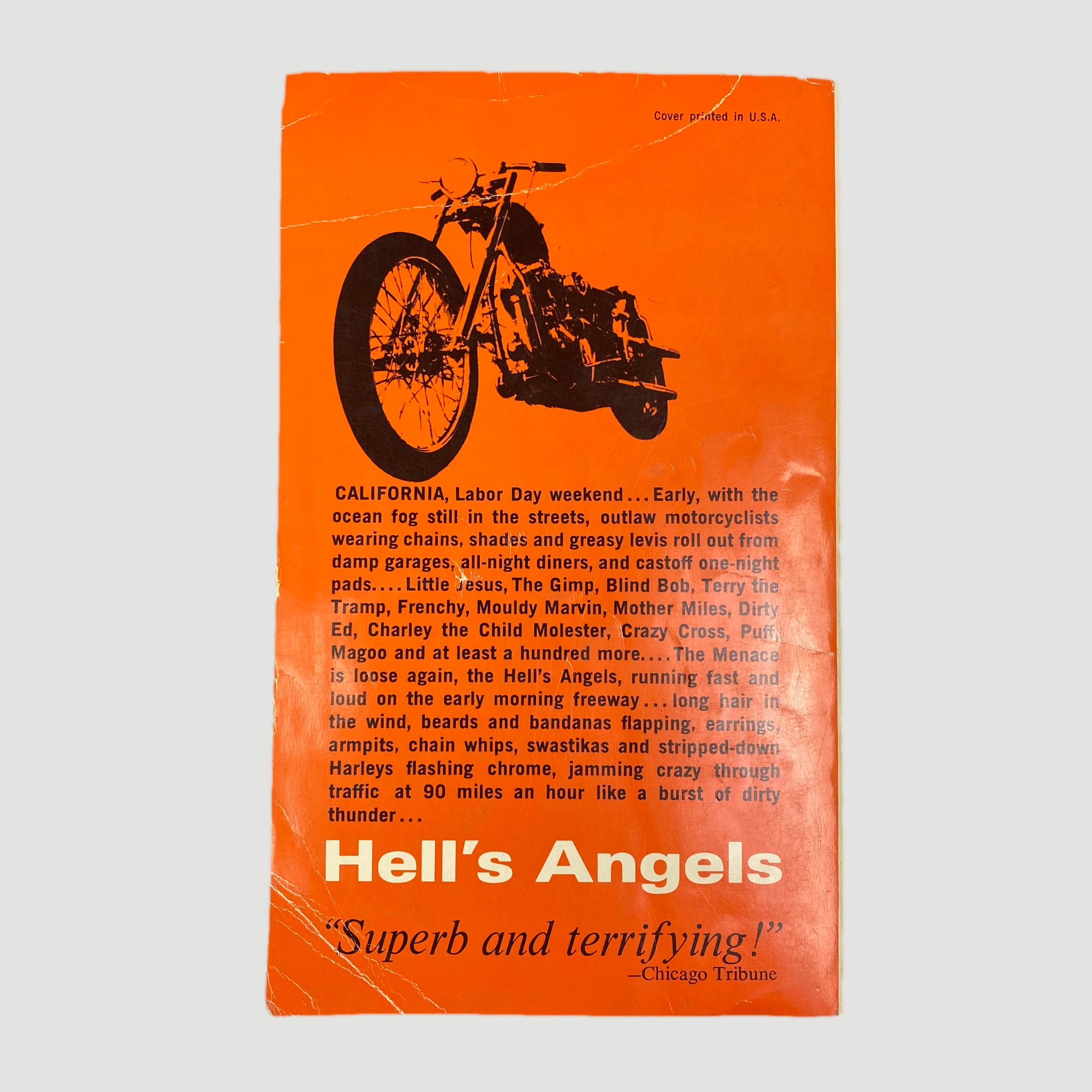 1967 Hunter S. Thompson 'Hells Angels'