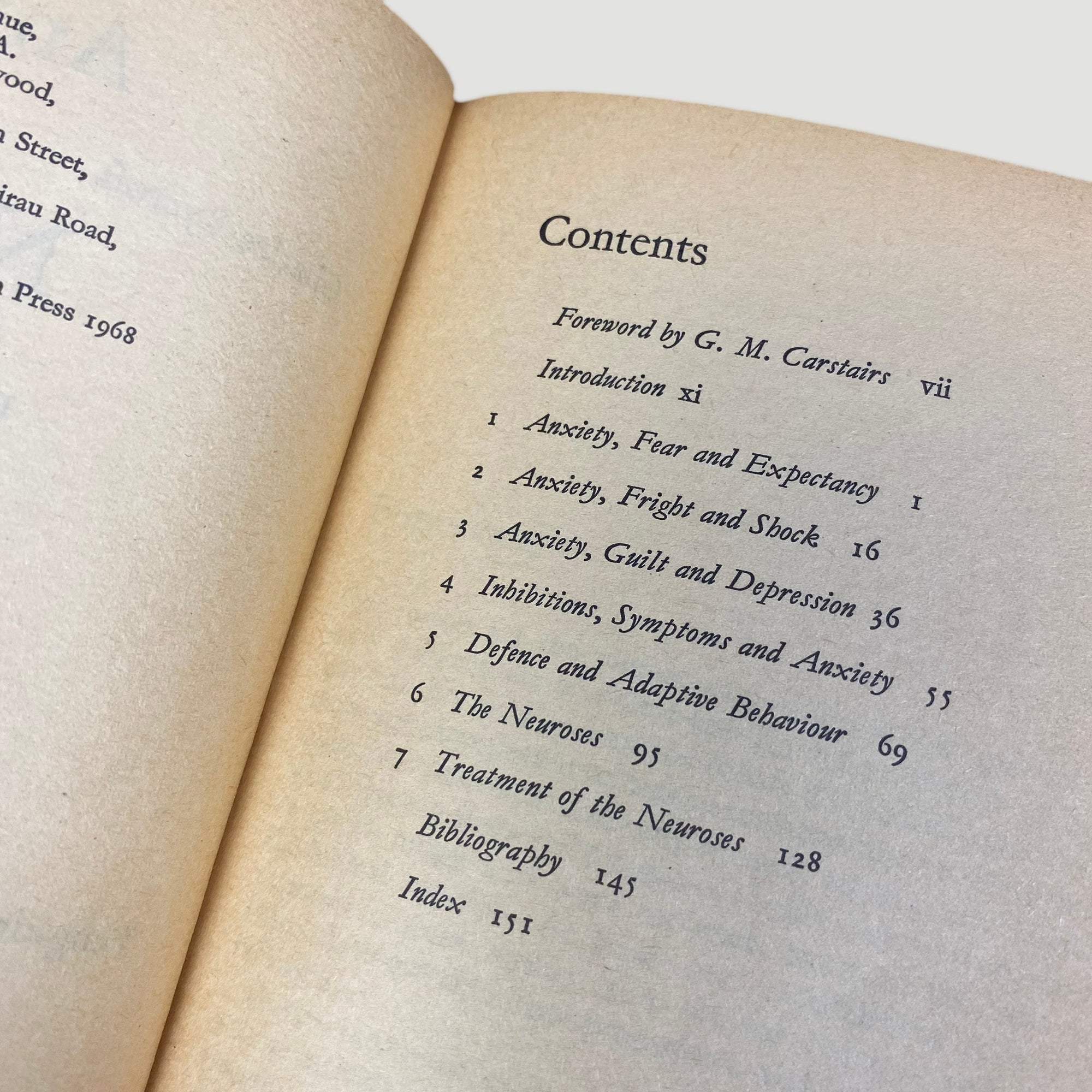 1978 Anxiety and Neurosis Charles Rycroft Pelican