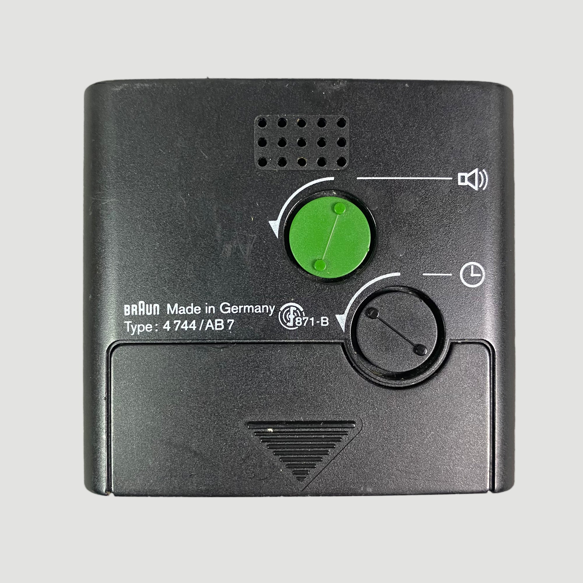 80's Braun AB7 Travel Alarm Clock