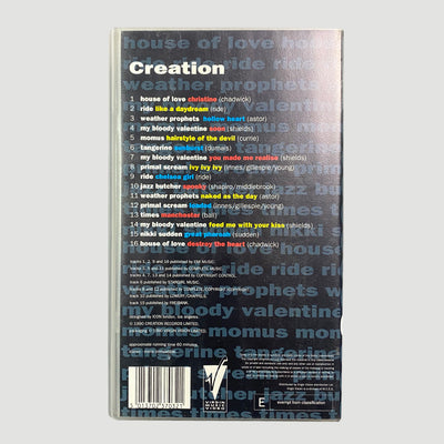 1990 The Creation Records Comp. Vol. 1 VHS