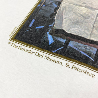 90's Salvador Dali Museum Cropped T-Shirt