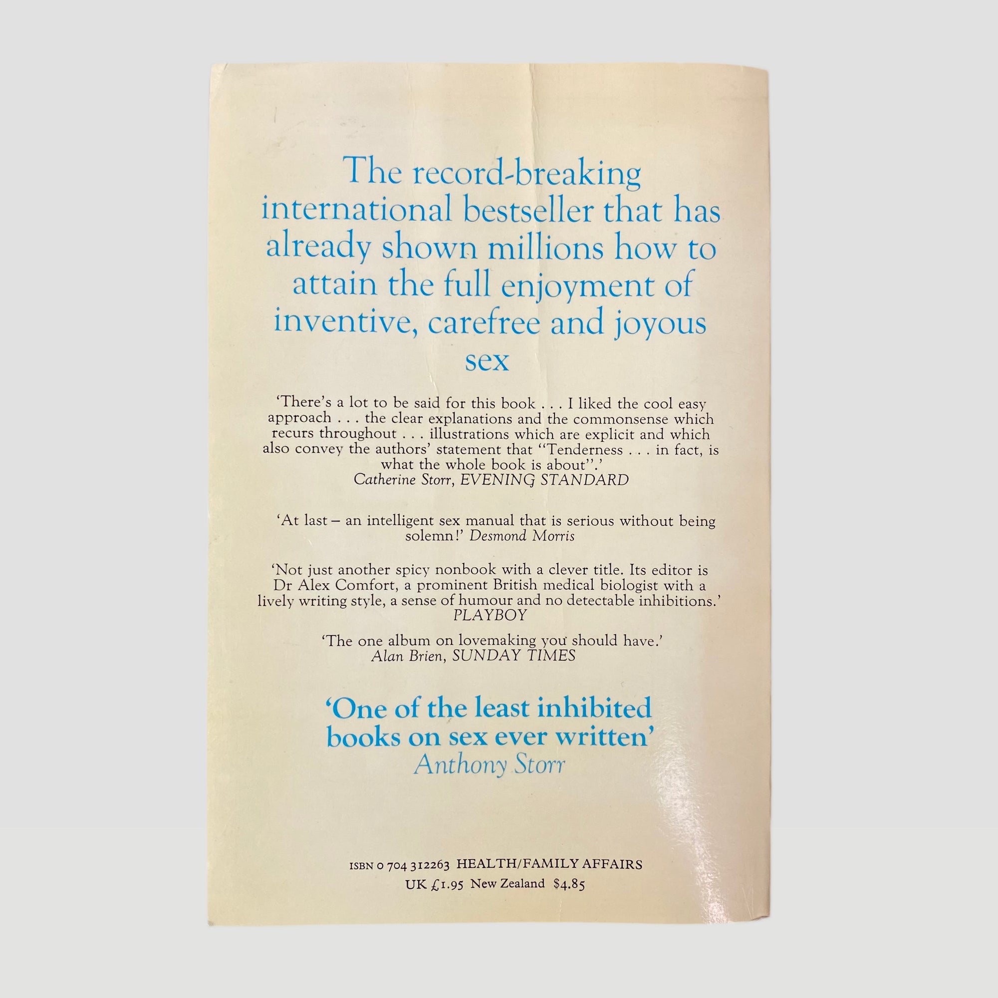 1975 The Joy of Sex- Gourmet Guide to Lovemaking