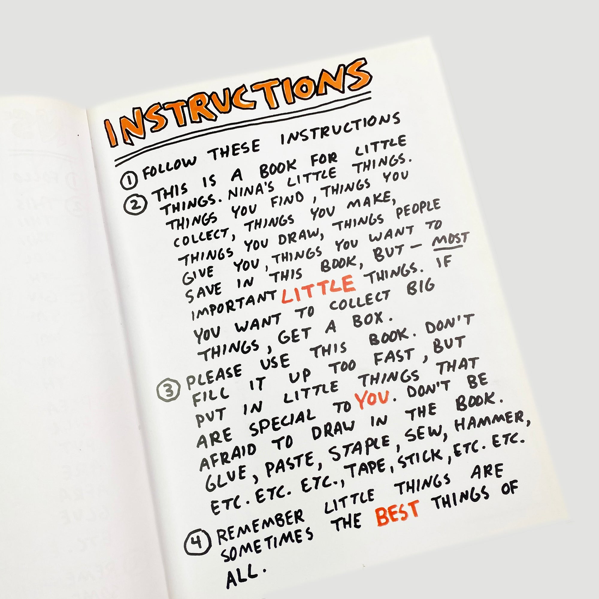 1994 'Nina's Book of Little Things' Keith Haring