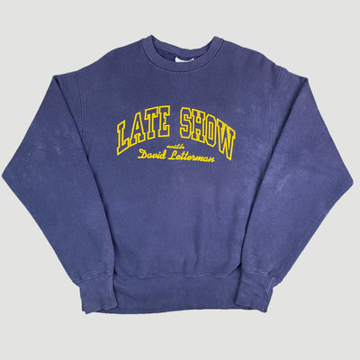 Mid 90's Late Show with David Letterman Sweatshirt