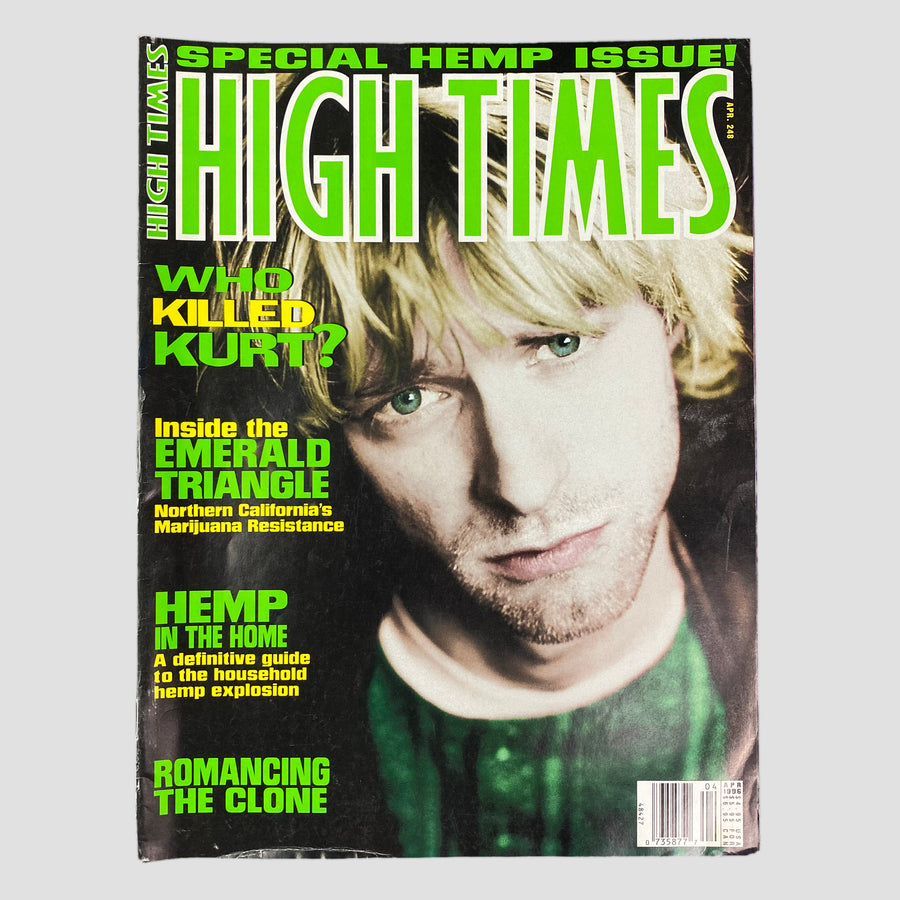 1996 High Times Who Killed Kurt Cobain Issue