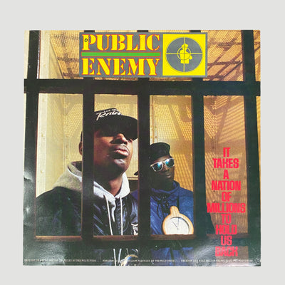 1988 Public Enemy 'It Takes A Nation of Millions..' Vinyl LP