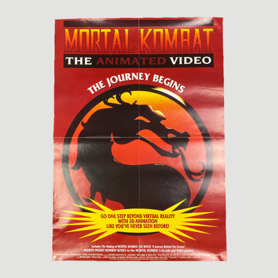 1995 'Mortal Kombat: The Journey Begins' Poster