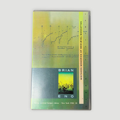 1987 Brian Eno 'Mistaken Memories of Mediaeval Manhattan' VHS