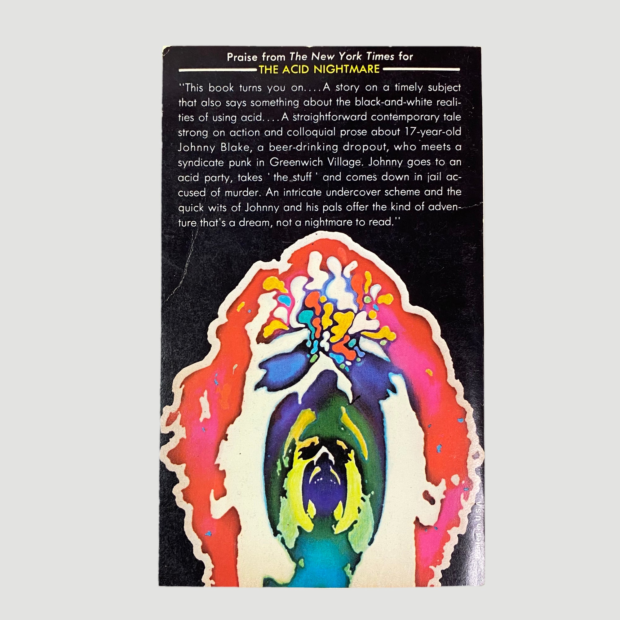 1972 The Acid Nightmare by M.E.Chaber