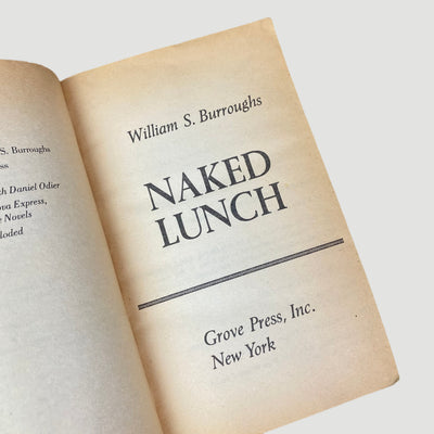 1966 William Burroughs ‘The Naked Lunch’