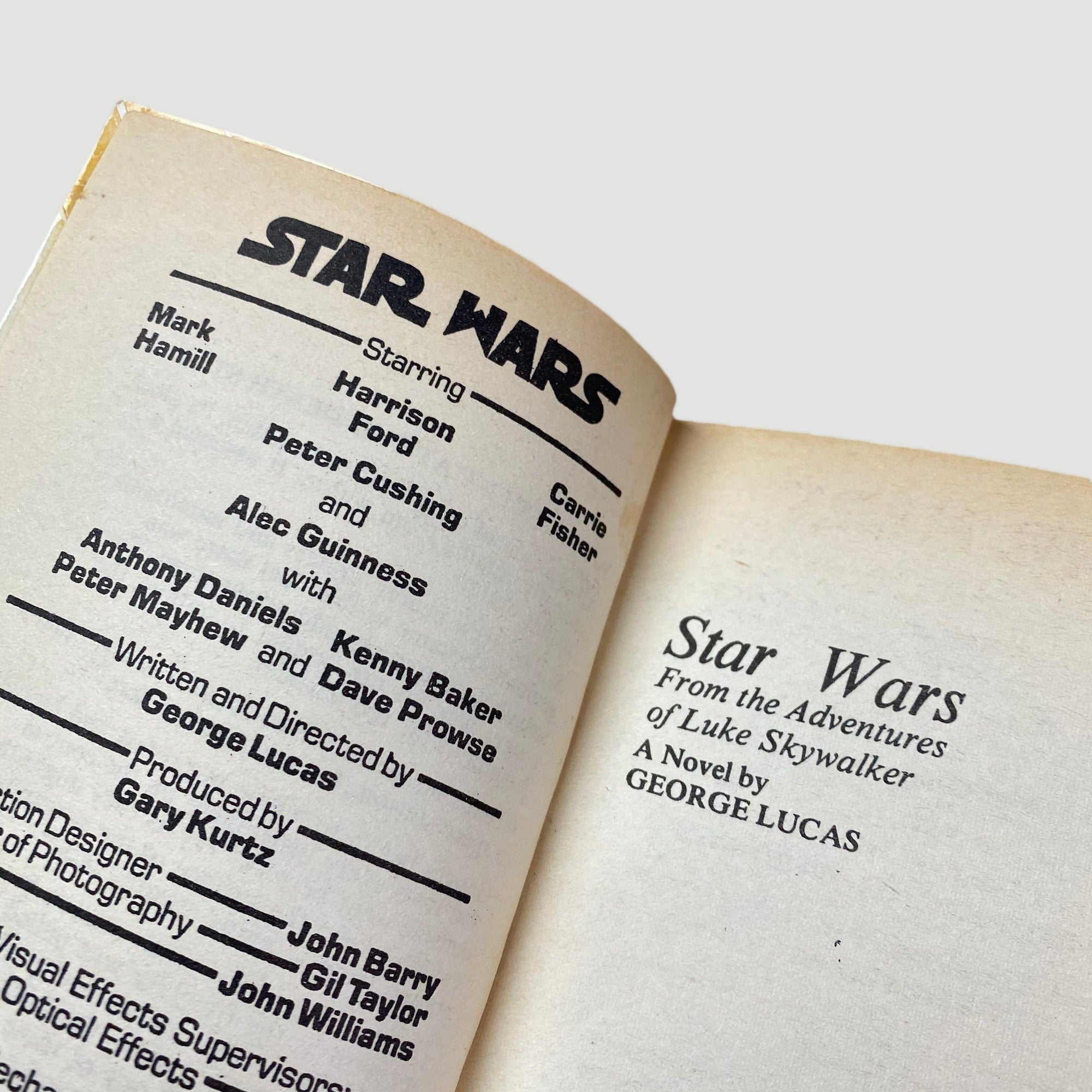 Early 80's Star Wars Novelisation Set