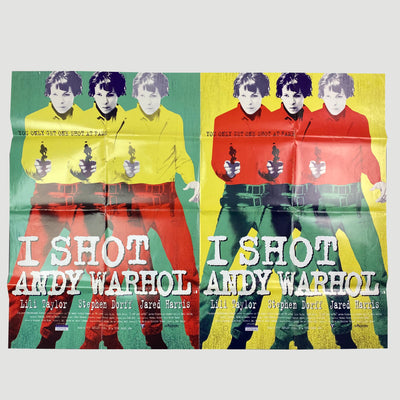 1996 'I Shot Andy Warhol' UK Original Quad Cinema Poster